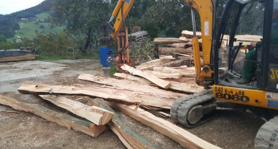 Kegelspalter LM Modell 1.100 cm³ (65 kW) Kegel ø260x500mm