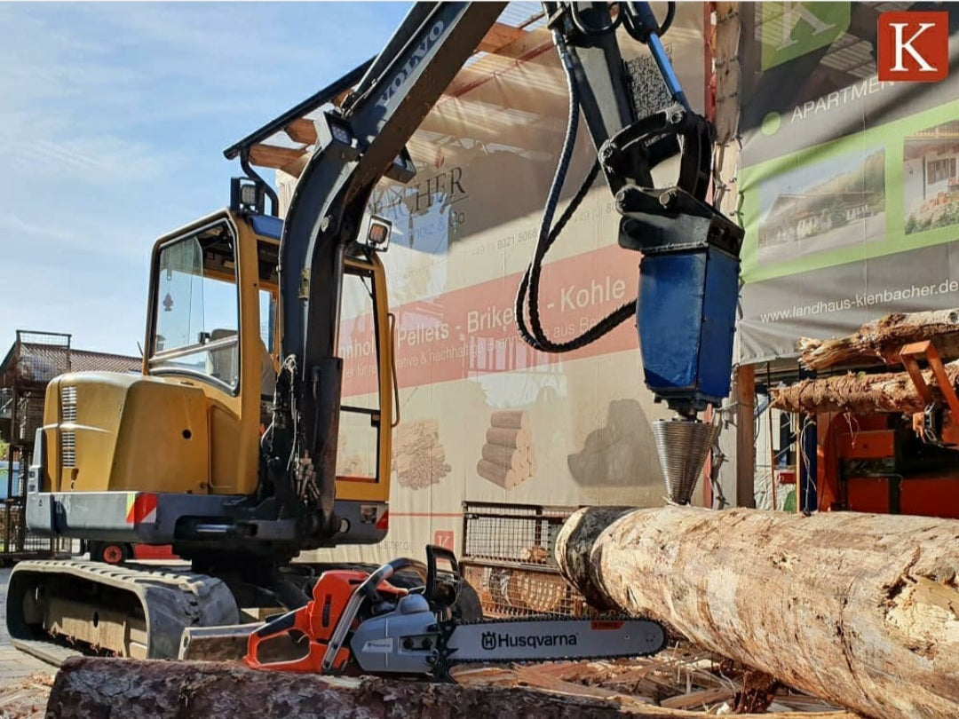 Kegelspalter LM Modell 1.100 cm³ (65 kW) Kegel ø260x500mm