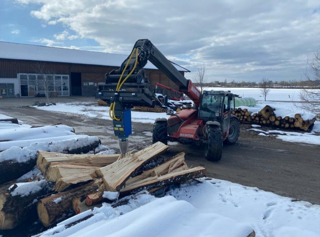 Kegelspalter LM Modell 1.100 cm³ (65 kW) Kegel ø260x500mm