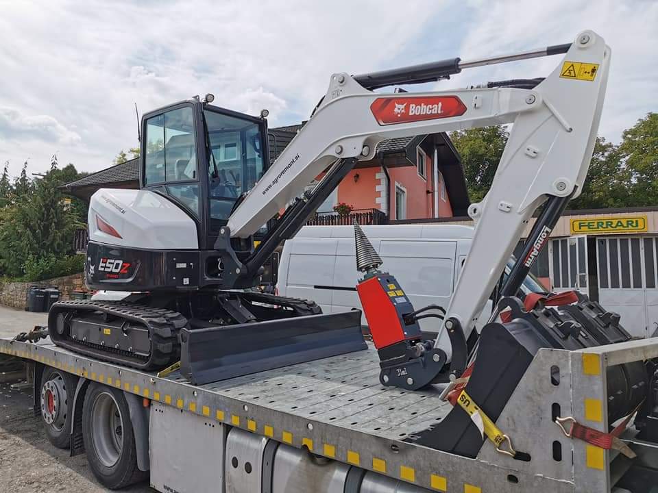 Spaccalegna modello LM 800cm³ (45 kW) con cono ø230x460 mm