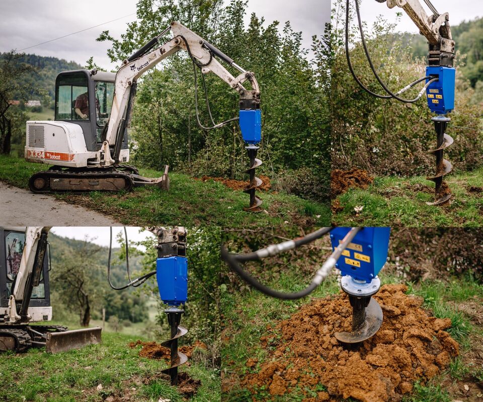 Zemeljski sveder ø100 x 1.000mm