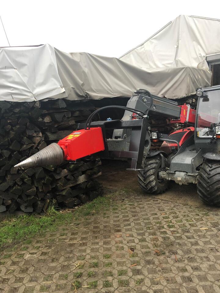 Splitter LM Model 800 ccm (45 kW) cone ø200x400 mm with Euro hitch for Tractor or Loader
