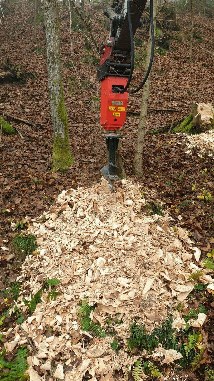 Modello LM 1.100 cm³ con trasmissione idraulica (65 kW) + Fresaceppi