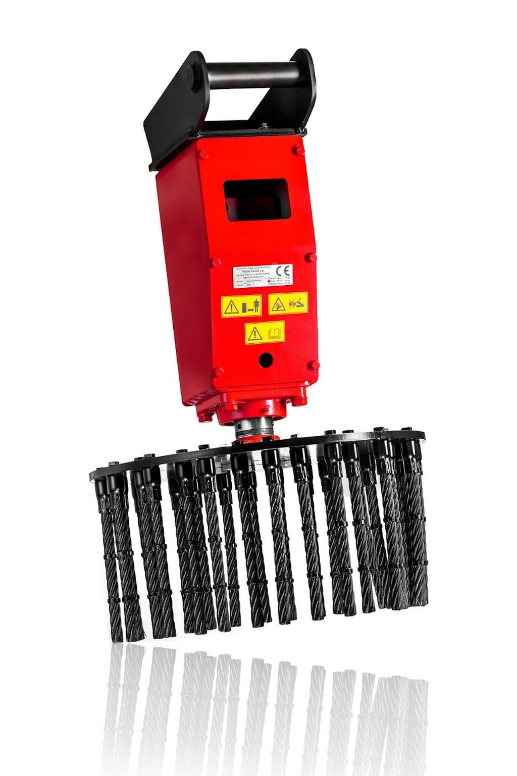 Modello LM 800 cm³ con trasmissione idraulica (45 kW) + Scopa per erbacce