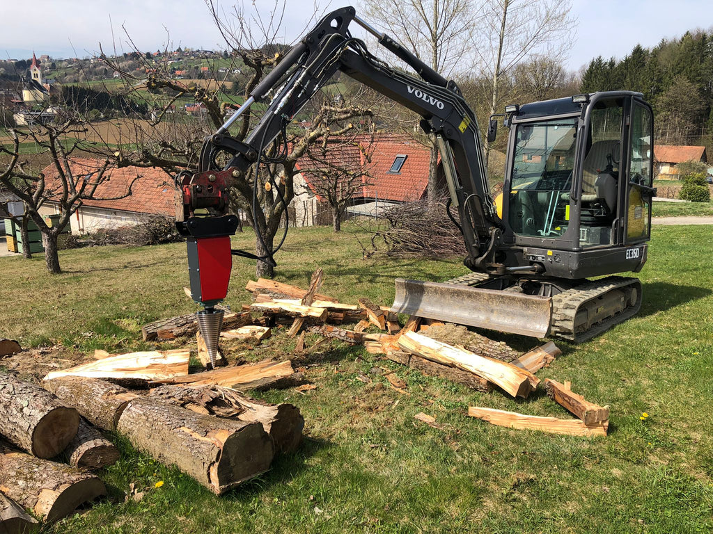 Kegelspalter LM Modell 800 cm³ (45 kW) Kegel ø260x500 mm