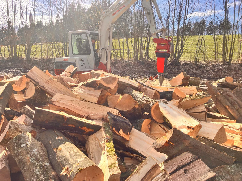 Kegelspalter LM Modell 800 cm³ (45 kW) Kegel ø260x500 mm