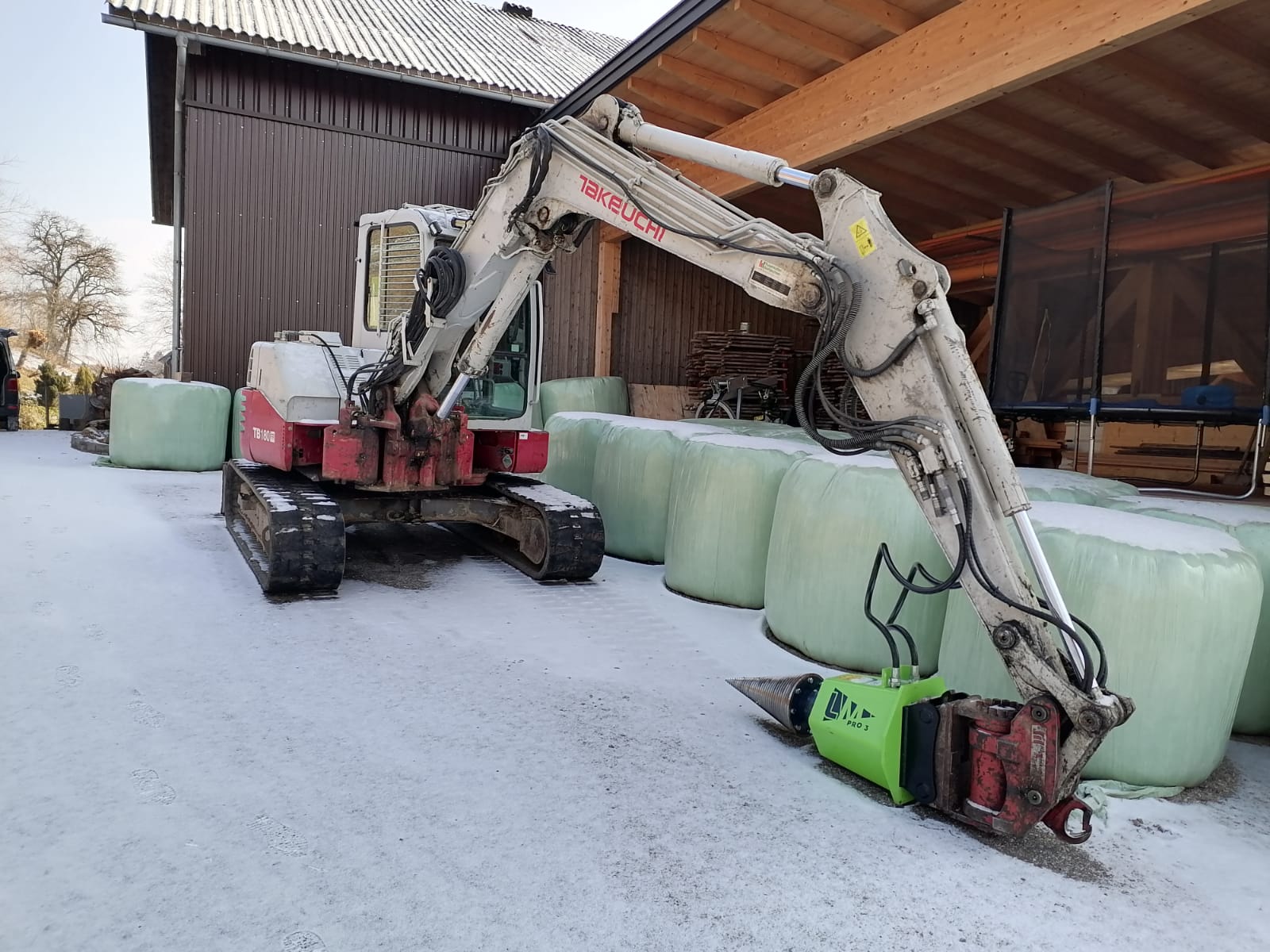 Kegelspalter Modell PRO3 1.100 cm³ (65 kW) Kegel ø300x550 mm