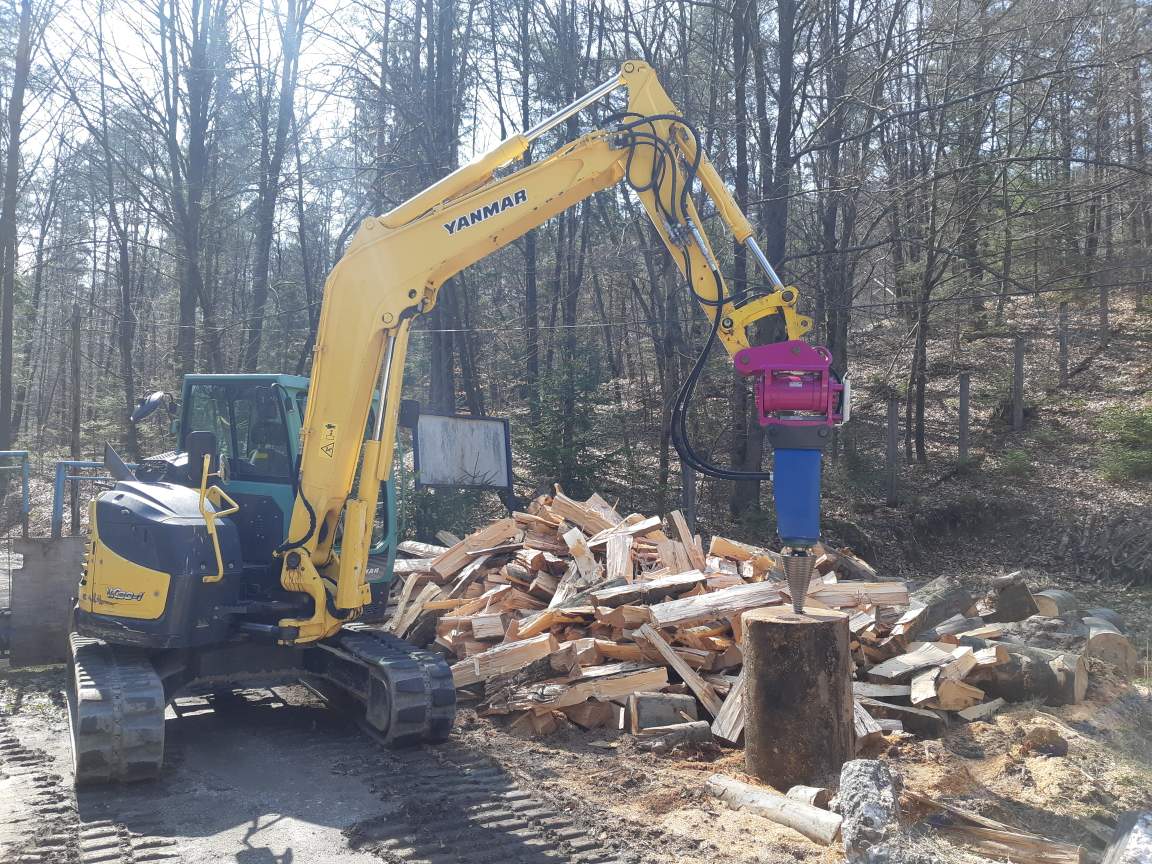 Kegelspalter LM Modell 1.100 cm³ (65 kW) Kegel ø260x500mm