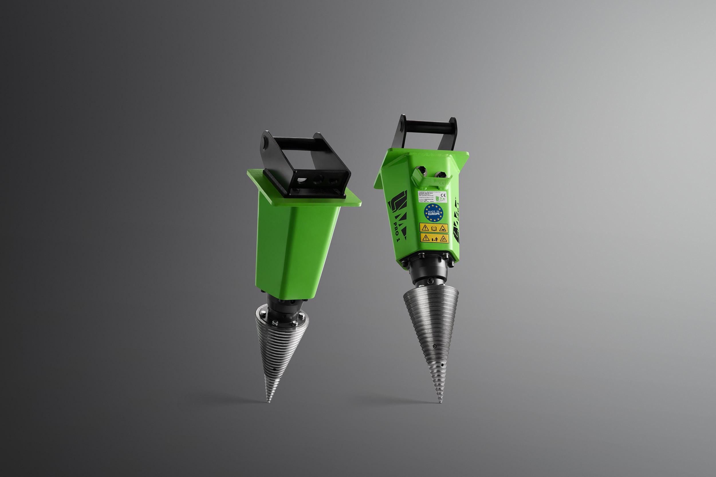 Model PRO1 800 ccm (45kW) kegel ø200 x400 mm z europriklopom za traktor ali nakladalec