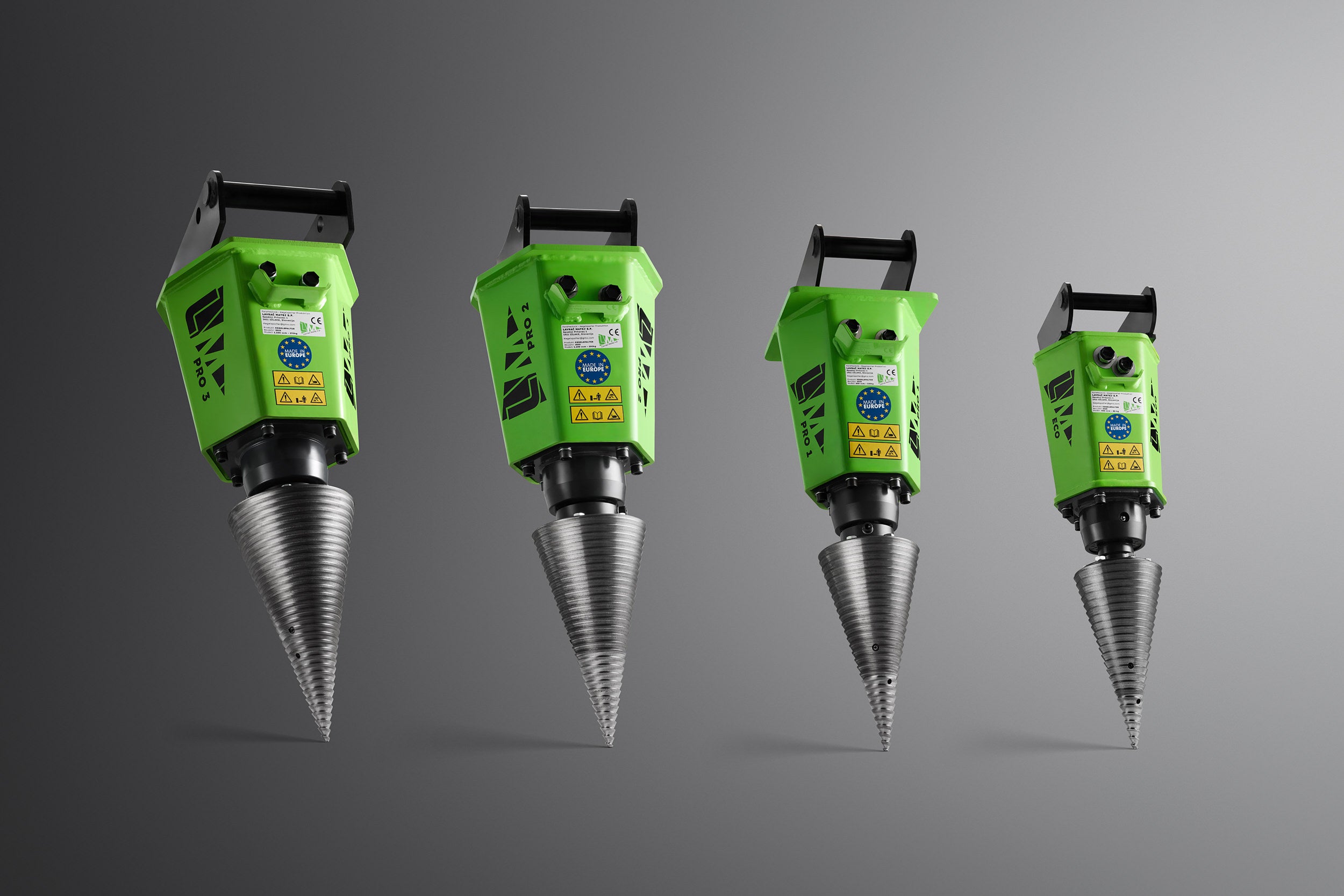 Kegelspalter Modell PRO2 1.100 cm³ (65 kW) Kegel ø260x500 mm