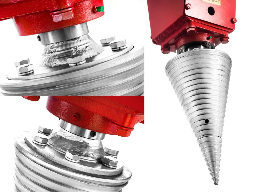 Kegelspalter LM Modell 800 cm³ (45 kW) Kegel ø260x500 mm