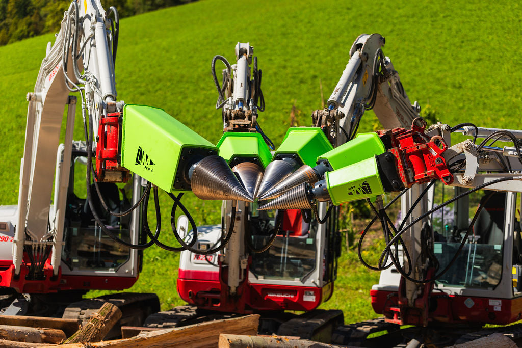 Kegelspalter Modell PRO3 1.100 cm³ (65 kW) Kegel ø300x550 mm