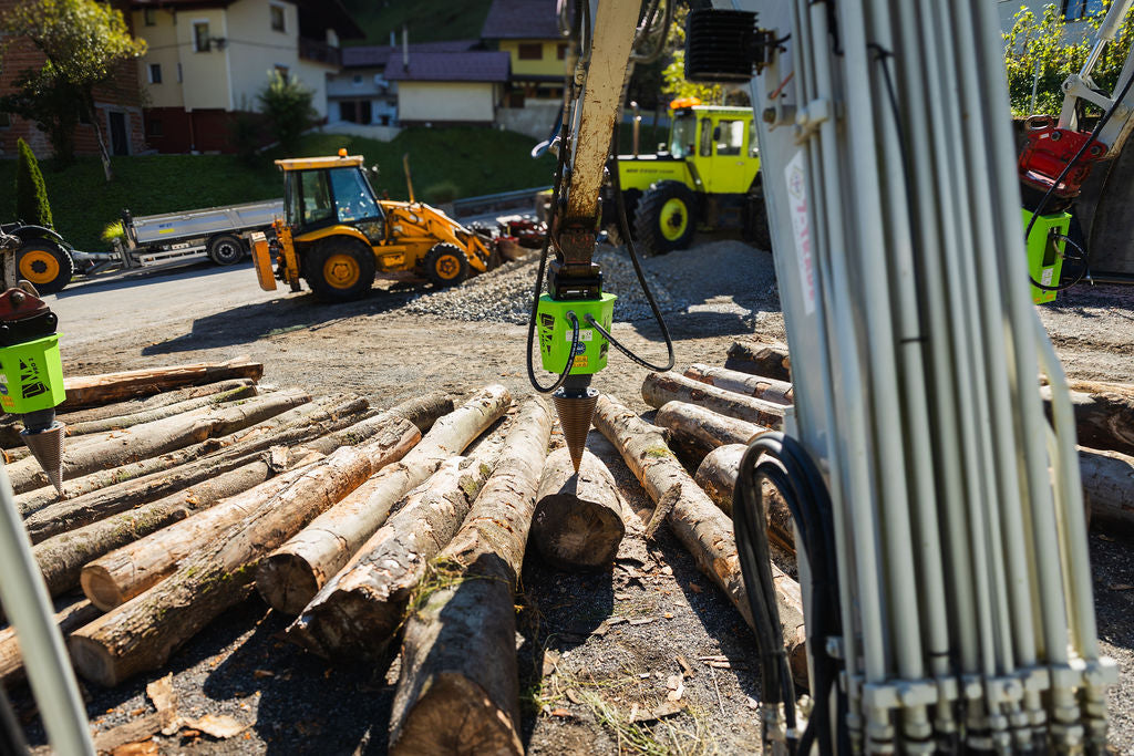 Kegelspalter Modell PRO2 1.100 cm³ (65 kW) Kegel ø260x500 mm