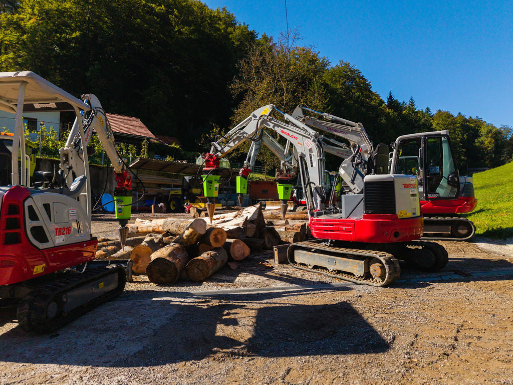 Kegelspalter Modell PRO3 1.100 cm³ (65 kW) Kegel ø300x550 mm