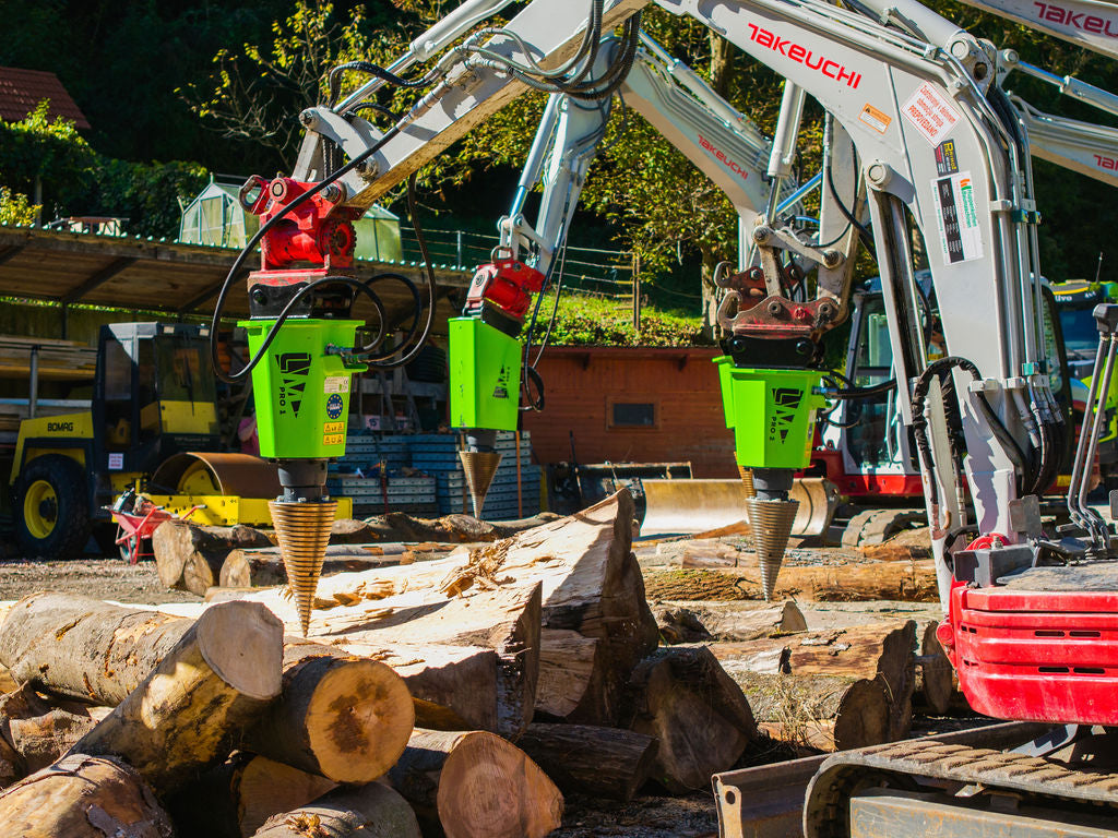 Kegelspalter Modell PRO3 1.100 cm³ (65 kW) Kegel ø300x550 mm