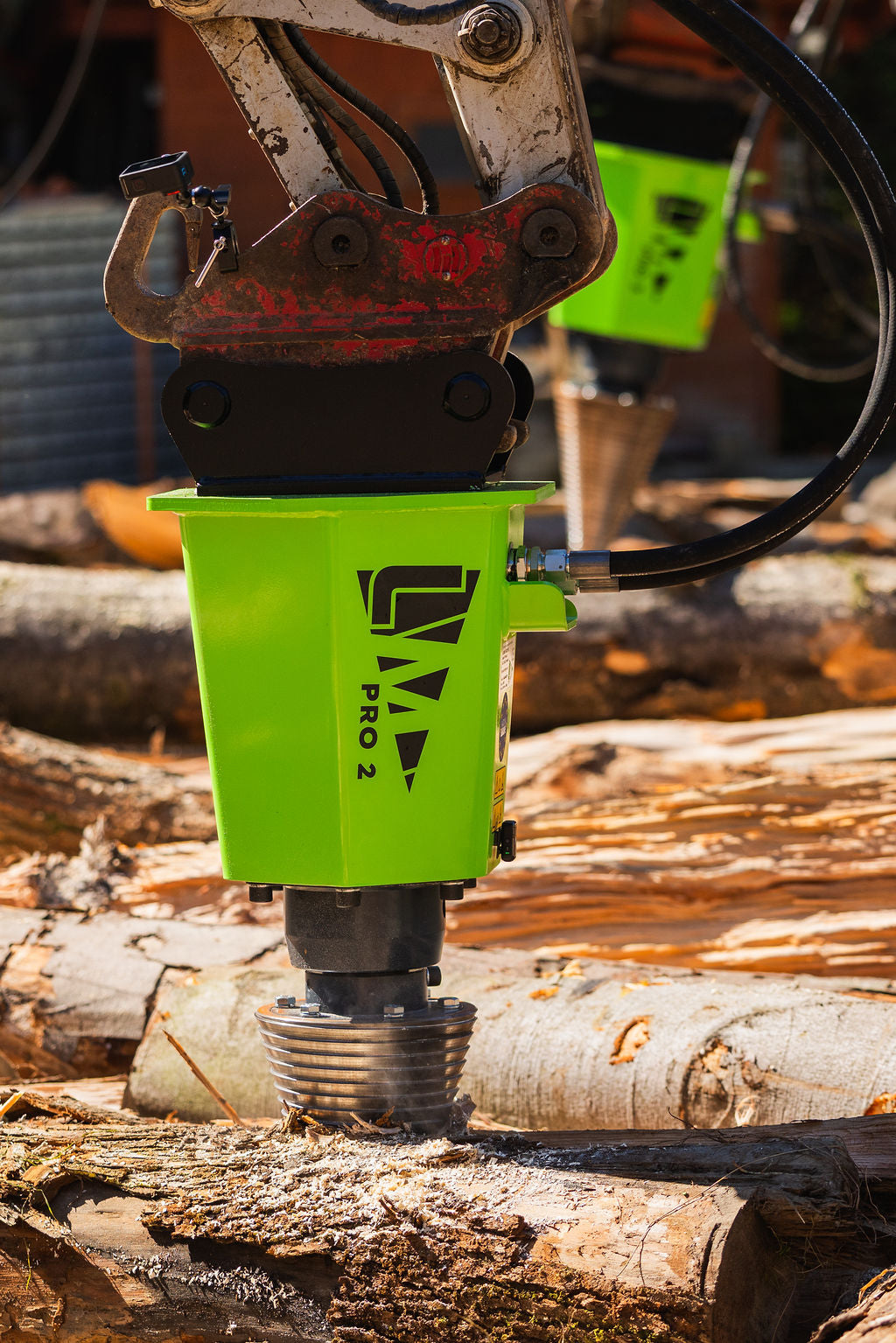 Kegelspalter Modell PRO2 1.100 cm³ (65 kW) Kegel ø260x500 mm