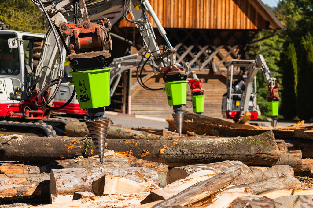 Kegelspalter Modell PRO2 1.100 cm³ (65 kW) Kegel ø260x500 mm