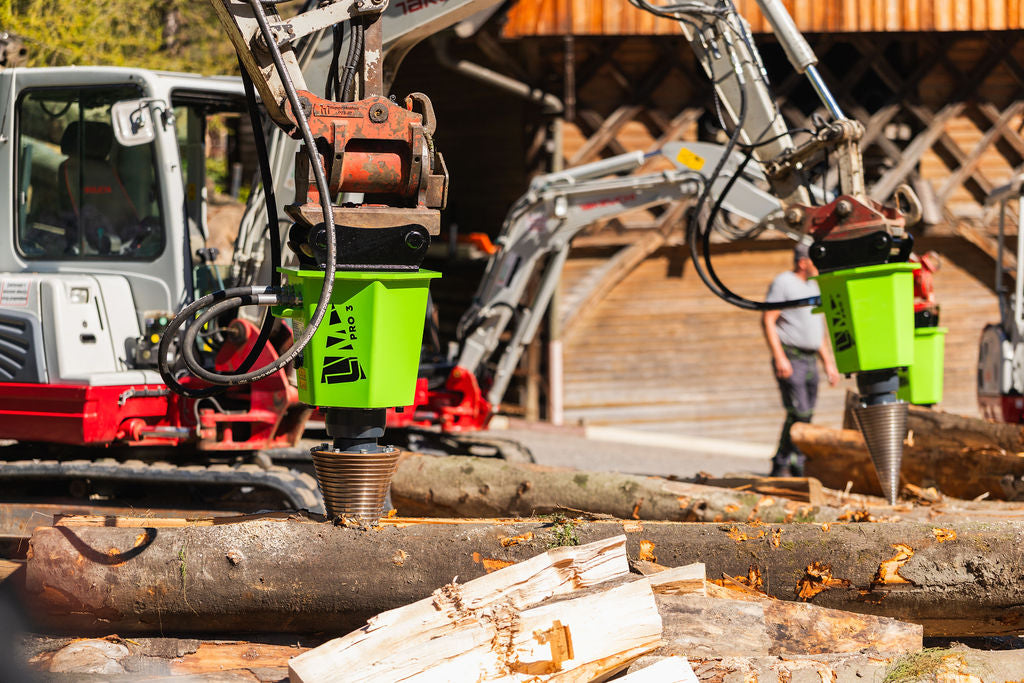 Kegelspalter Modell PRO3 1.100 cm³ (65 kW) Kegel ø300x550 mm