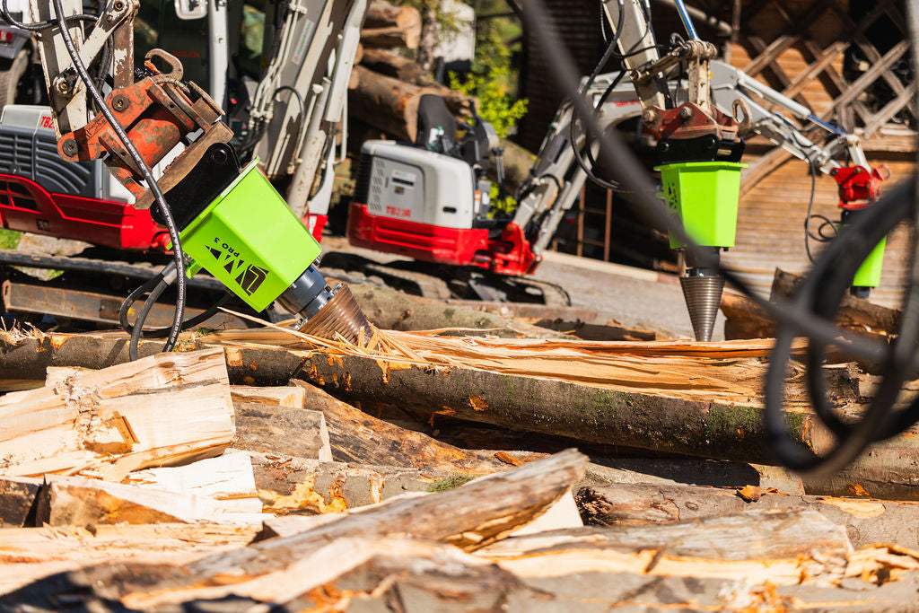 Kegelspalter Modell PRO3 1.100 cm³ (65 kW) Kegel ø300x550 mm