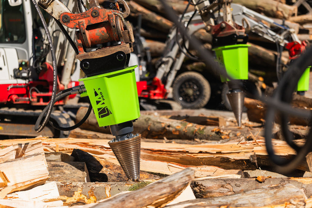 Kegelspalter Modell PRO3 1.100 cm³ (65 kW) Kegel ø300x550 mm