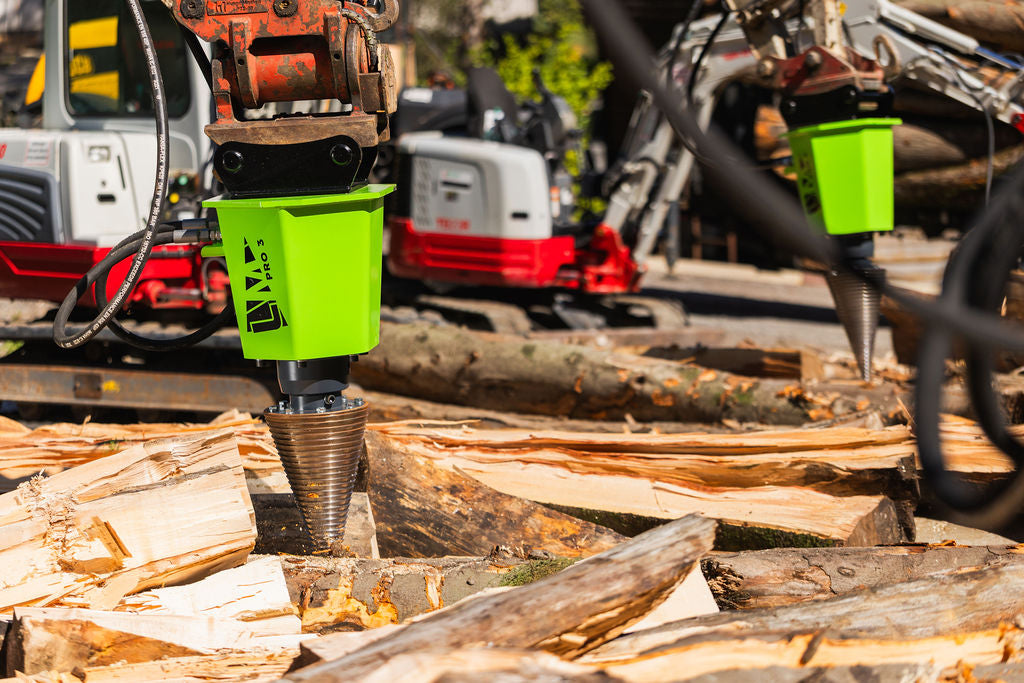 Kegelspalter Modell PRO3 1.100 cm³ (65 kW) Kegel ø300x550 mm