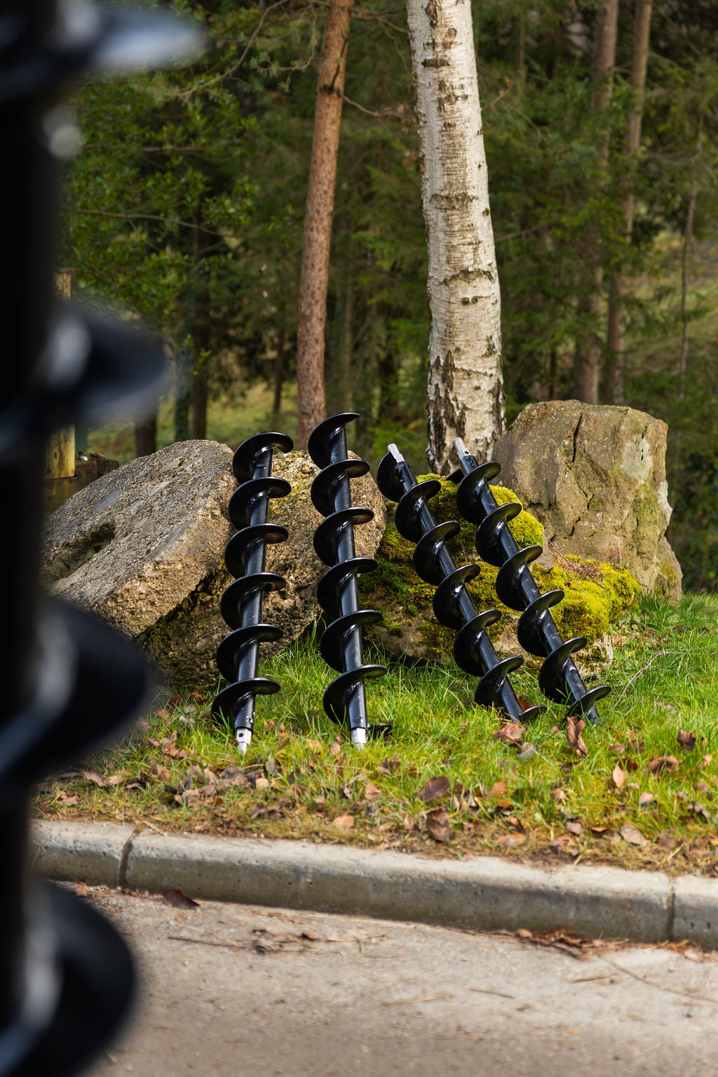 Erdbohrerverlängerung ø300 x 1.000 mm