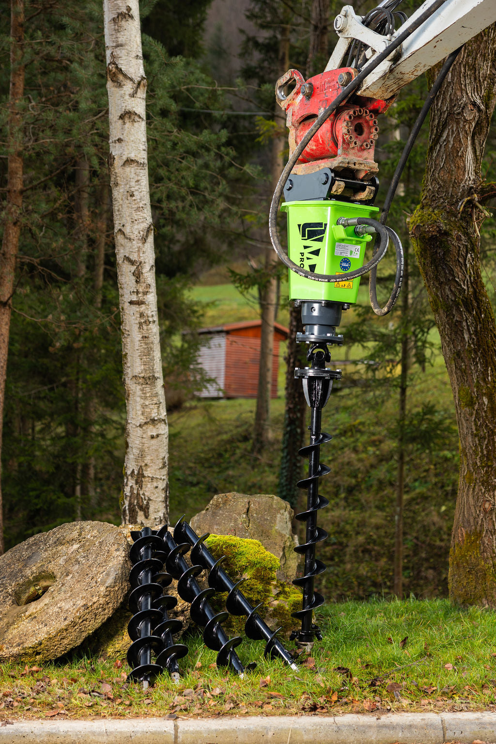 Modello PRO1 con trasmissione idraulica, 800 cm³ (45 kW), senza cono