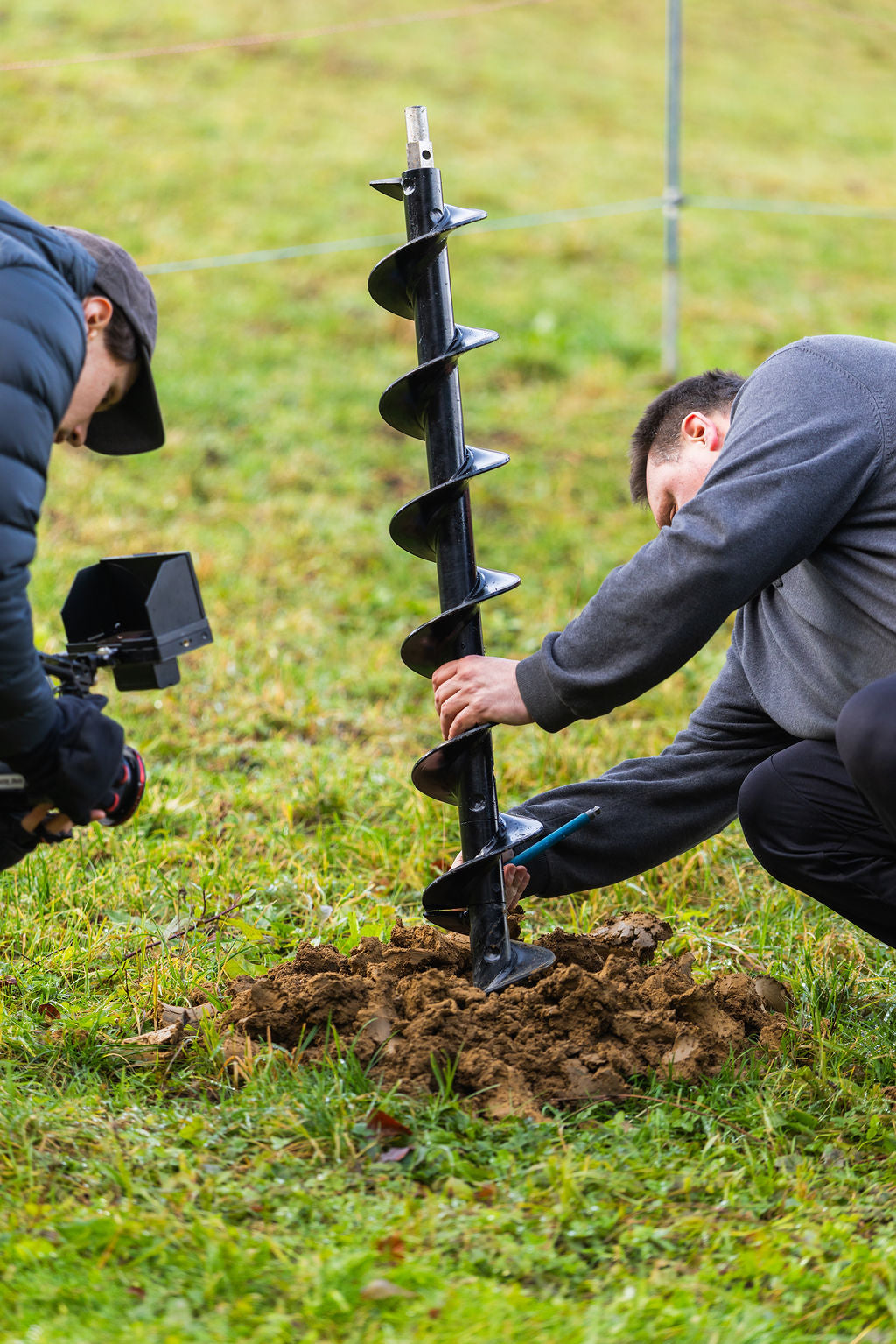 Erdbohrerverlängerung ø300 x 1.000 mm