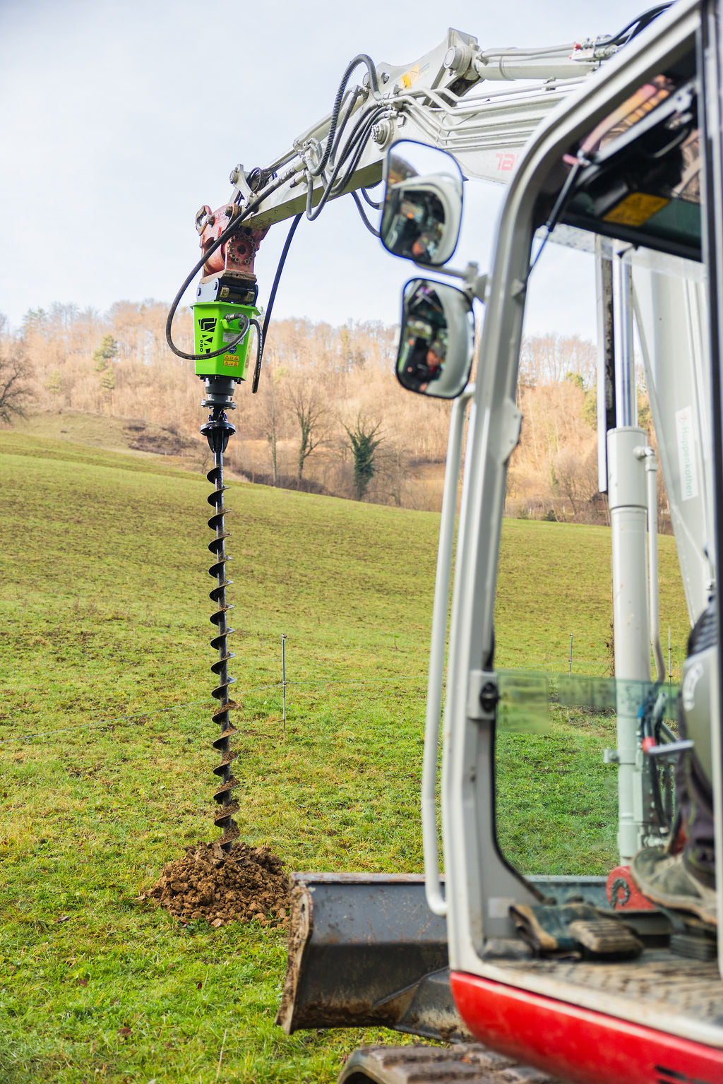 Erdbohrerverlängerung ø150 x 1.000 mm