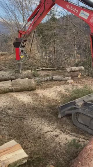 Kegelspalter LM Modell 800 cm³ (45 kW) Kegel ø260x500 mm