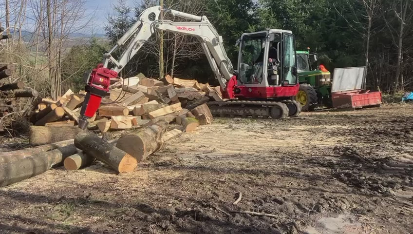 Kegelspalter LM Modell 800 cm³ (45 kW) Kegel ø260x500 mm