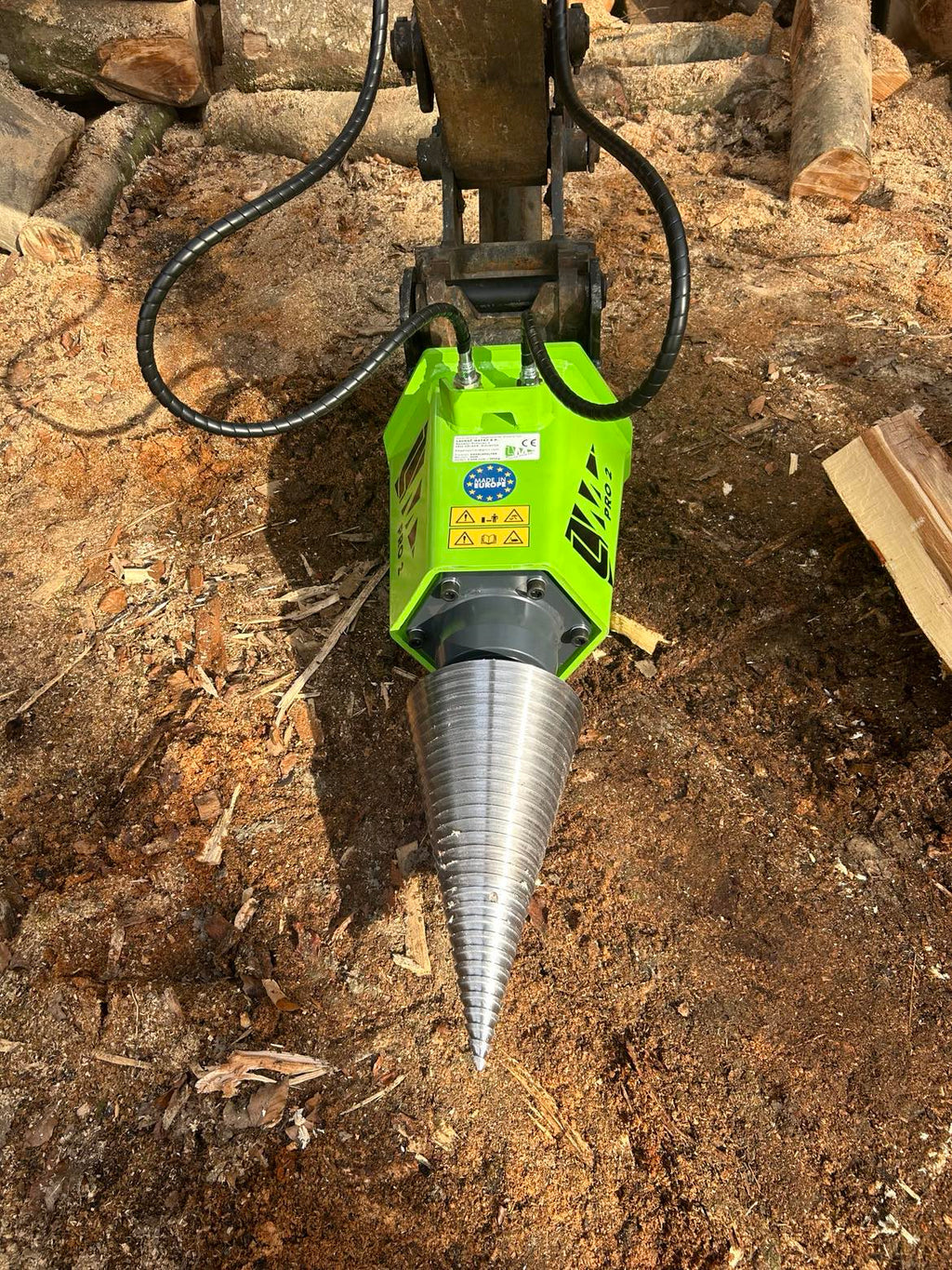 Kegelspalter Modell PRO2 1.100 cm³ (65 kW) Kegel ø260x500 mm