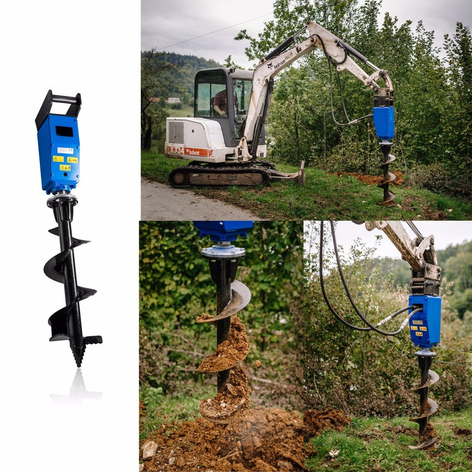 LM Model 500 cc (30 kW) Kegel and Earth Auger Set.