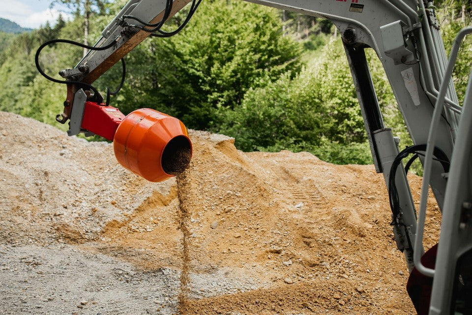 Concrete mixer, volume 160L 