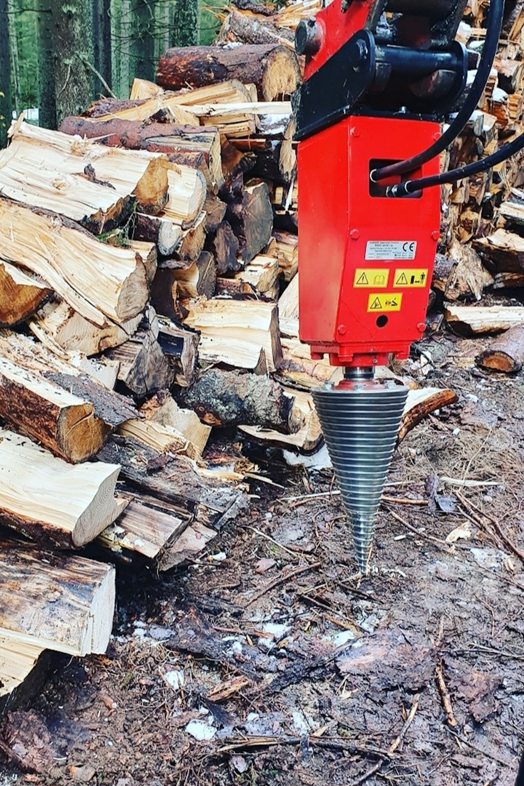 Splitter LM Model 315 ccm (25 kW) cone ø200x400mm
